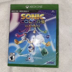 Brand New Sonic Colors Ultimate: Xbox One Xbox Series X Sega Sealed 4k